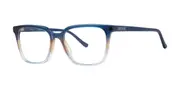Kensie Poised Peacock Blue Men's Glasses Blue Size 53 - Private Health Rebate - Blue Light Block Available