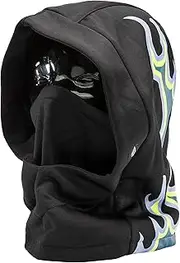[Volcom] Boys' Polar Fleece Over Helmet Snowboard Hood Facecover
