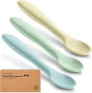 3-Pack Prep Baby Spoons (Regular) (Pastel Sky)
