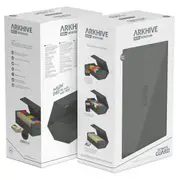 Ultimate Guard Arkhive Flip Case 800+ Standard Size XenoSkin Monocolour Grey Deck Box