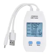 USB Detector Digital Portable Voltmeter Ammeter Power Capacity Tester Voltage Cu