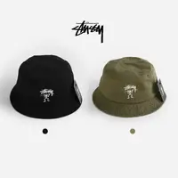 在飛比找蝦皮購物優惠-Stussy 火柴人漁夫帽 遮陽帽