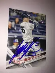 2017 Topps Tyler Austin Rookie /99 Signed Card