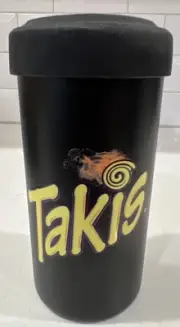 Takis Promotional Metal Can Koozie For Tall Cans NEW Unused 6” 11 oz Size Takis