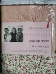 Dress Up Pillow Sham, Standard Size, Patchwork Dresses