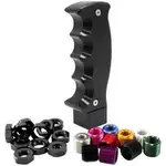 Aeroflow Pistol Black Gear Knob Manual Shift Shifter Ball Uni M16 - AF72-9901BLK