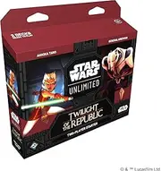 Fantasy Flight Games | Star Wars: Unlimited TCG Twilight of The Republic Starter Set - Master The Clone Wars! Trading Card Game for Kids and Adults, Ages 12+, 2 Players, 20 Min Playtime
