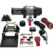 3500 LB All Balls Cable Winch & Mount Kit - Polaris Ranger XP 900 2013-2019