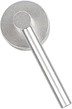 Fenteer Espresso Machine Steam Lever Replacement Sturdy Aluminum Alloy Coffee Steam Lever Switch Knob Handle for 878 Coffee Machines Accessories, Argent