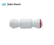 John Guest Acetal Copolymer Single Non Return Valve, 1/4SCV, 1/4 in Push Fit