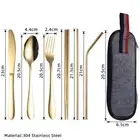 8 Stainless Steel Table Spoons Set Kitchen Cutlery Utensils Tableware D7