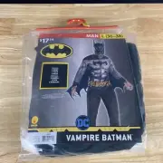 Rubies DC Batman Vampire Batman Costume Adult Size Large 36-38