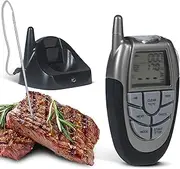 lfcforldx Kitchen Outdoor Barbecue Wireless Meat Thermometer, | Long Range | for BBQ, Oven, Grill, Kitchen, Smoker, Rotisserie
