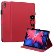 For Lenovo Tab P11 Card Slots Leather Tablet Case Cartoon Animal ic Clasp