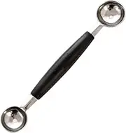 Ungtyb Melone Scooper Double Ended Fruit Spoon - Multifunctional Stainless Steel Fruit Carving Tools with Watermelon Ice Cream Scoop