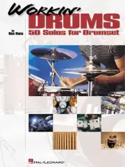 Workin' 50 Solos for Drumset Sheet Music Ben Hans Hal Leonard Drum Book
