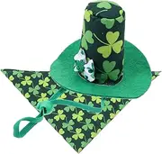 PENIKOKO 1 Set Adorable Pet Accessory Pet Witch Hat Stylish Dog Bib for Parties Festivals Cosplay and Photo Shoots