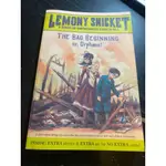 《THE BAD BEGINNING 波特萊爾的冒險》LEMONY SNICKET 二手書