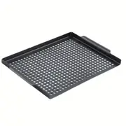 Heavy Duty Barbecue Grill Topper Outdoor Cooking Tray/Pan Porcelain 40x30cm
