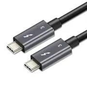 ASTROTEK Thunderbolt 3 USB Type-C to USB Type-C 3.1 Adapter Charger Cable 0.7m