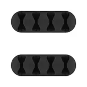 Goobay Cable Management 4 Slots - Black
