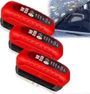 Automotive Oil Film Cleaning Brush, Car Glass Oil Film Cleaner, Oil Film Remover for Glass Car Window Cleaner 3pcs