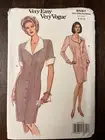 Vogue 8597 UNCUT Sewing Pattern, Misses' Dress, Size 8-10-12