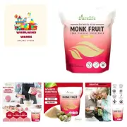 Golden Monk Fruit Sweetener, 1:1 Sugar Replacement, Keto Diet Friendly, Zero ...