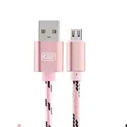 Durable 1.5 Meter Nylon Micro USB Cable for Android 2.0A Copper Cord in 5 Colours