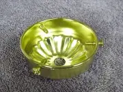 Holder Cup 2 1/4" Fitter Glass Shade Lamp Steel Brass Plate 3/8" Hole (HC2)