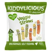 Kiddylicious Veggie Straws 12g