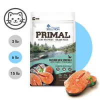 在飛比找ETMall東森購物網優惠-耐吉斯 源野高蛋白-無穀全齡貓鮭魚配方(化毛消化加強) 6磅