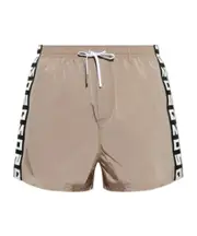 Elastic waist shorts IT44 Nude