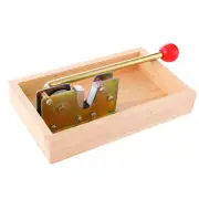 Wooden+Metal Macadamia Handle Opener Peeling Machine Walnut Tool Nuts Cracker Y