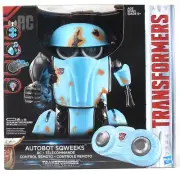 1 Hasbro Transformers Autobot Sqweeks RC Telecommande Dance Blaster Mode Ages 6+