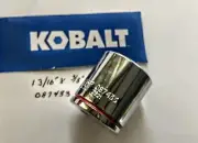 KOBALT 13/16" x 3/8" DR STANDARD SOCKET 12 Pt # 087433 Free USA Shipping