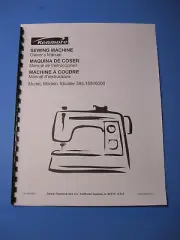 Kenmore 385.15516000 Sewing Machine Instruction Manual - Printed