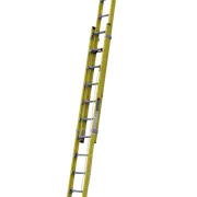 INDALEX 3.3m-5.2m Industrial Fibreglass 150KG Pro Series Extension Ladder
