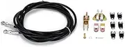 Electric Parking Brake Universal Rear Parking Brake Cable Kit Disc/Drum Parking Brake Cable Kit Emergency Brake Cable Kit Handbrake Actuator