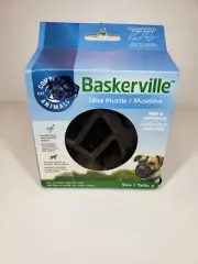 Baskerville Ultra Muzzle Size 2 Allows Drinking and Panting New Black