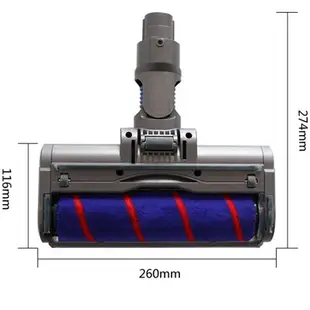 適用於戴森V7 V8 V10 V11吸塵器維修配件的絕對蓬鬆軟輥頭釋放電動地板頭