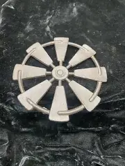 Cast Iron Rustic Country Windmill Trivet Farmhouse Kitchen Home Decor 7.5 "