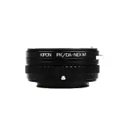 KIPON Macro Adapter with Helicoid Tube for Pentax DA Lens to Sony E Mount Camera