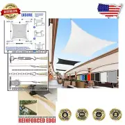 Custom Size Available: 12' x 18' Waterproof Sun Shade Sail with 95% UV Blockage