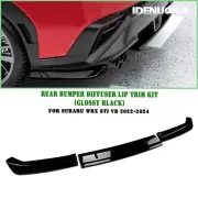 Rear Bumper Diffuser Lip For Subaru WRX STi VB 2022-2024 2023 Gloss Black (for: Subaru)