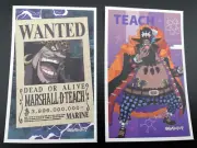 One Piece Ensky Egghead Deco Sticker Set of 2 Marshall D. Teach Blackbeard
