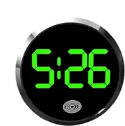 Car Clock, Round Car Clocks for Dash Stick On, Waterproof Touch Dashboard Clock for Dashboard Boat Home Decoration