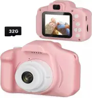Vasttron Upgrade Kids Selfie Camera, HD Digital Video Cameras for Toddler