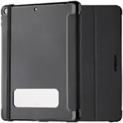 OTTERBOX React Folio Apple iPad (10.2') (8th & 9th Gen) Case Black -(77-92194),DROP+ Military Standard,Pencil Holder,Multi-Position Stand,Raised Edges