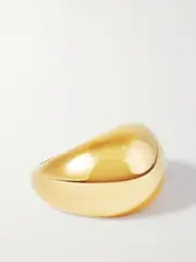 [LIÉ STUDIO] LIÉ STUDIO - The Leah Gold-plated Ring - 54 54 Gold